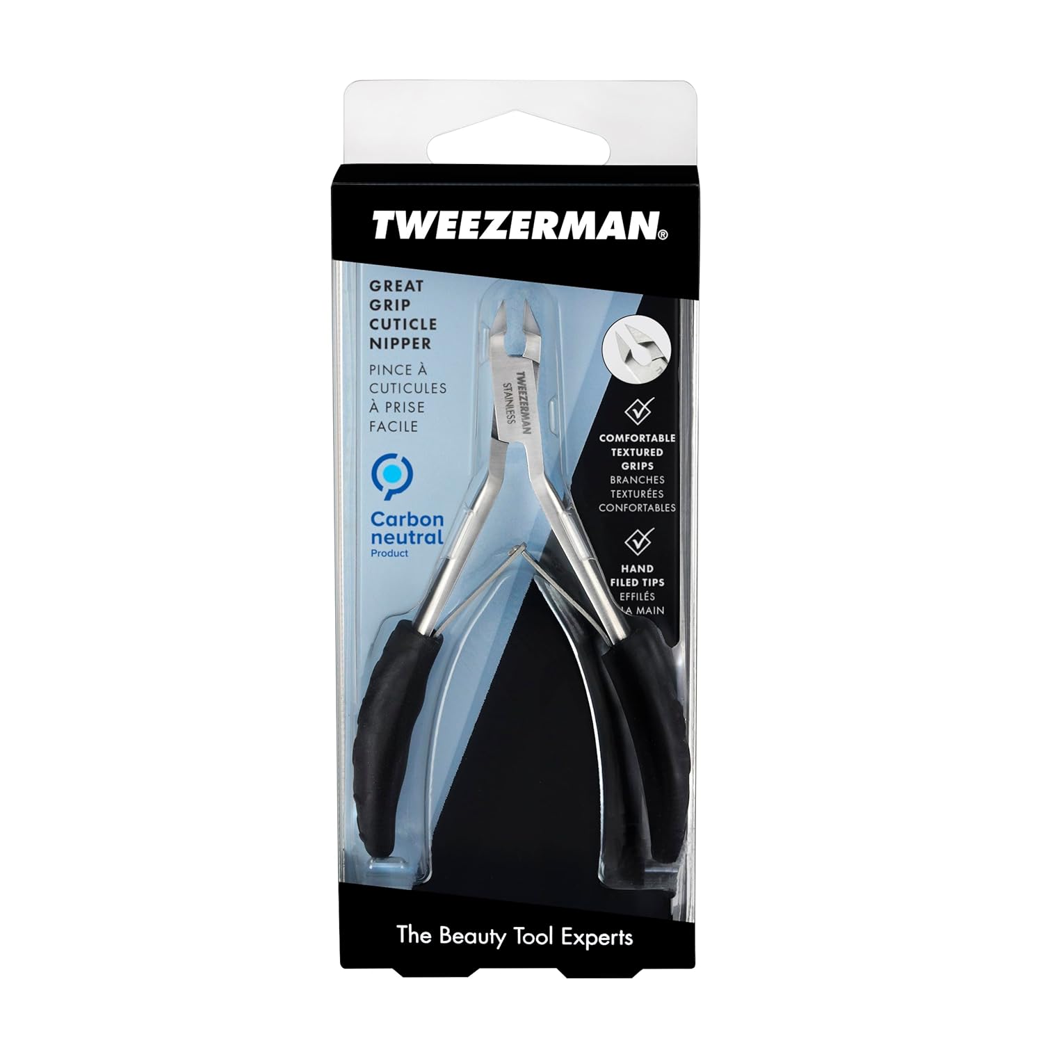 Tweezerman Wide Grip Cuticle Nipper (3195-R)