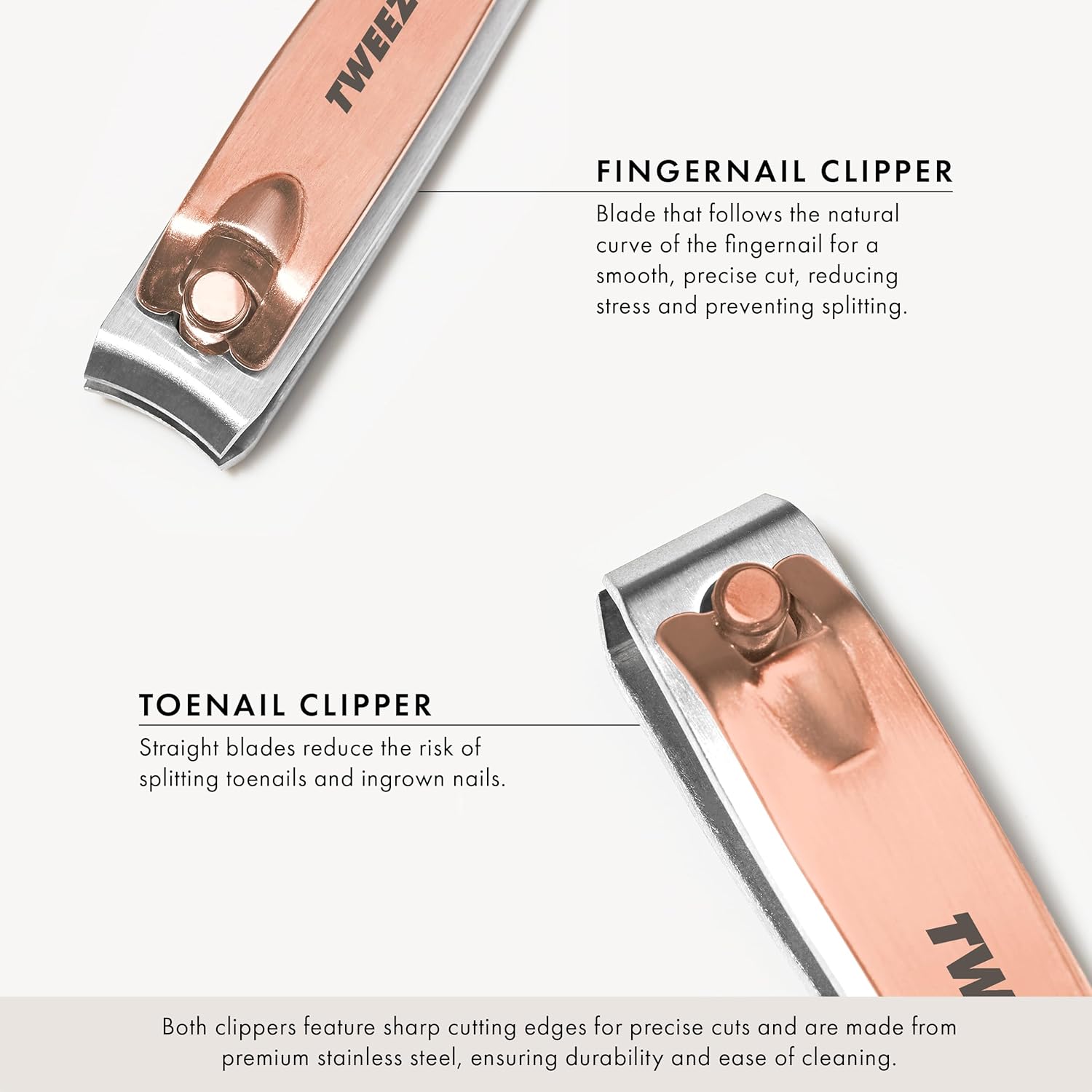 Tweezerman Rose Gold Combo Clipper Set (4004-R)