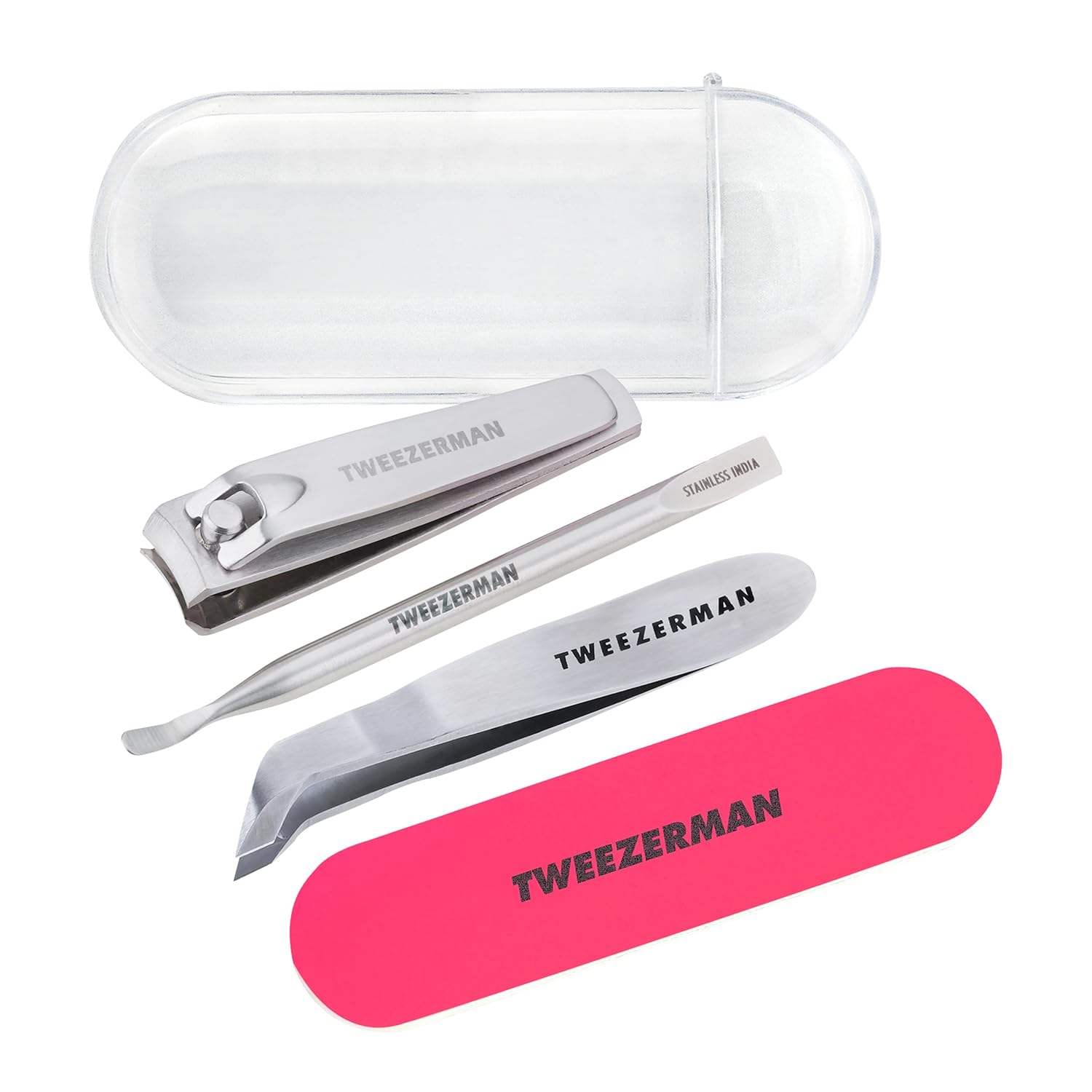 Tweezerman  Mini Neon Nail Rescue Kit  (4075-R)