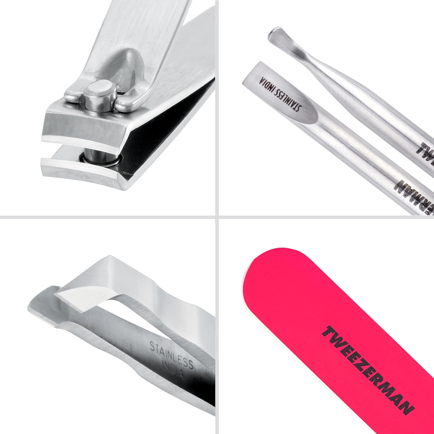 Tweezerman  Mini Neon Nail Rescue Kit  (4075-R)