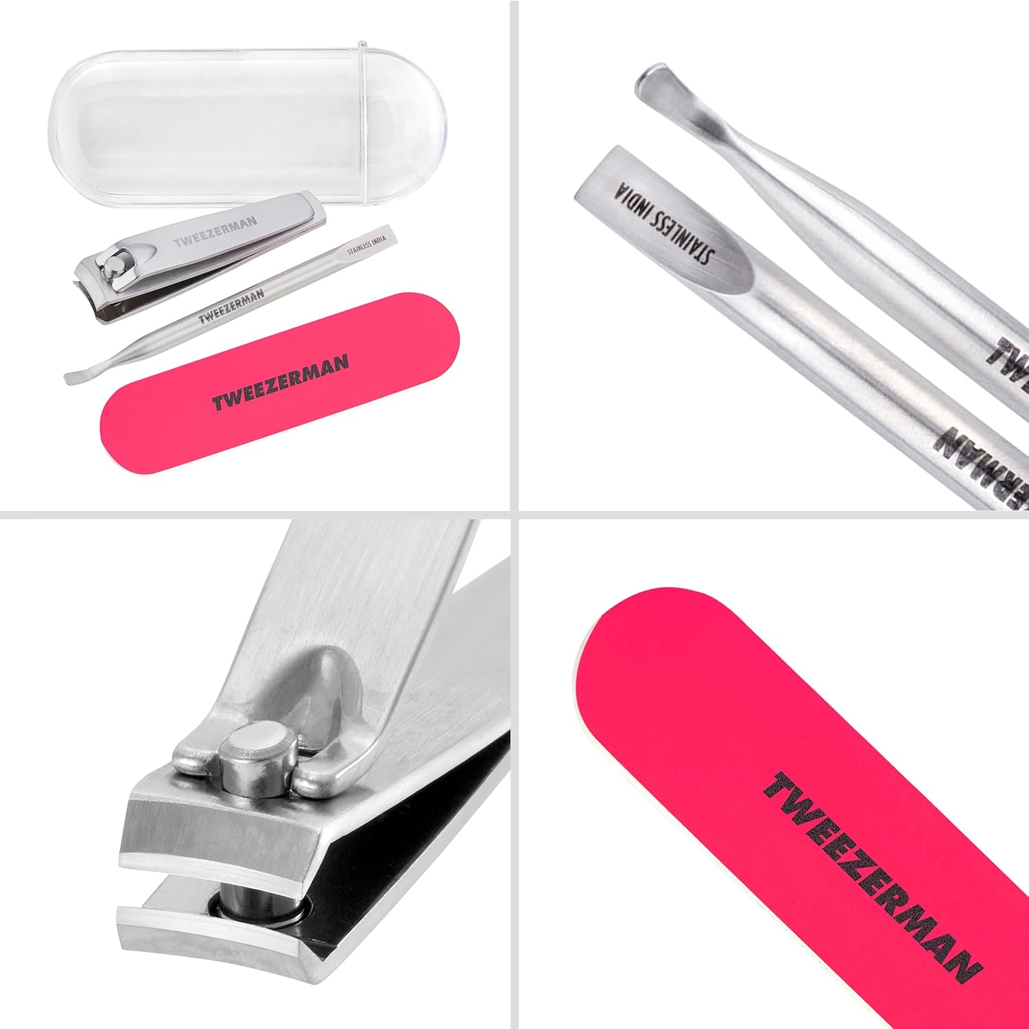 Tweezerman Mini Neon Nail Care Kit (4076-R)
