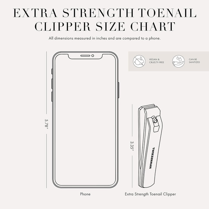 Tweezerman Extra Strength Toenail Clipper (5161-R1)