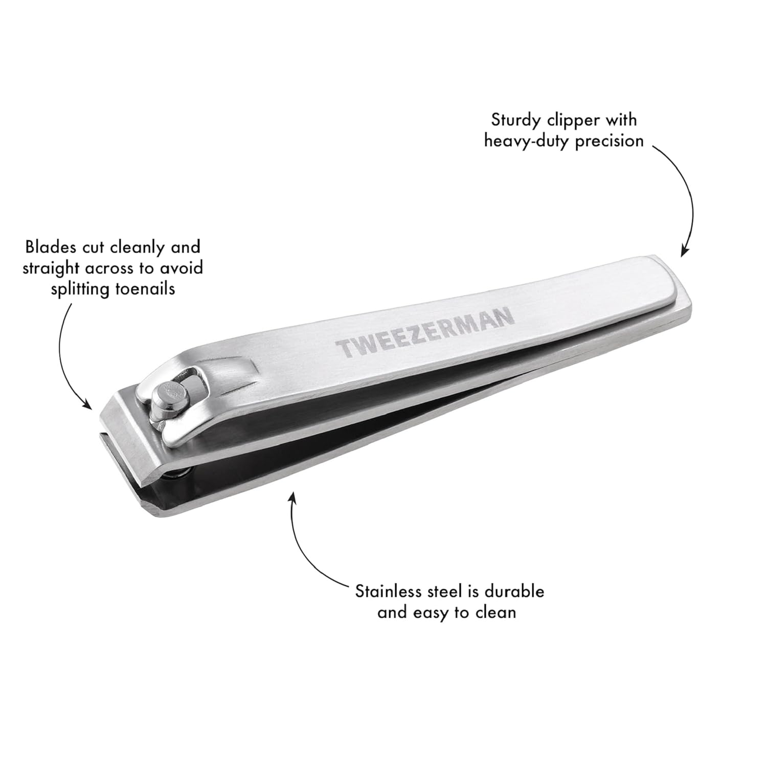Tweezerman Stainless Steel Toenail (5163-R)