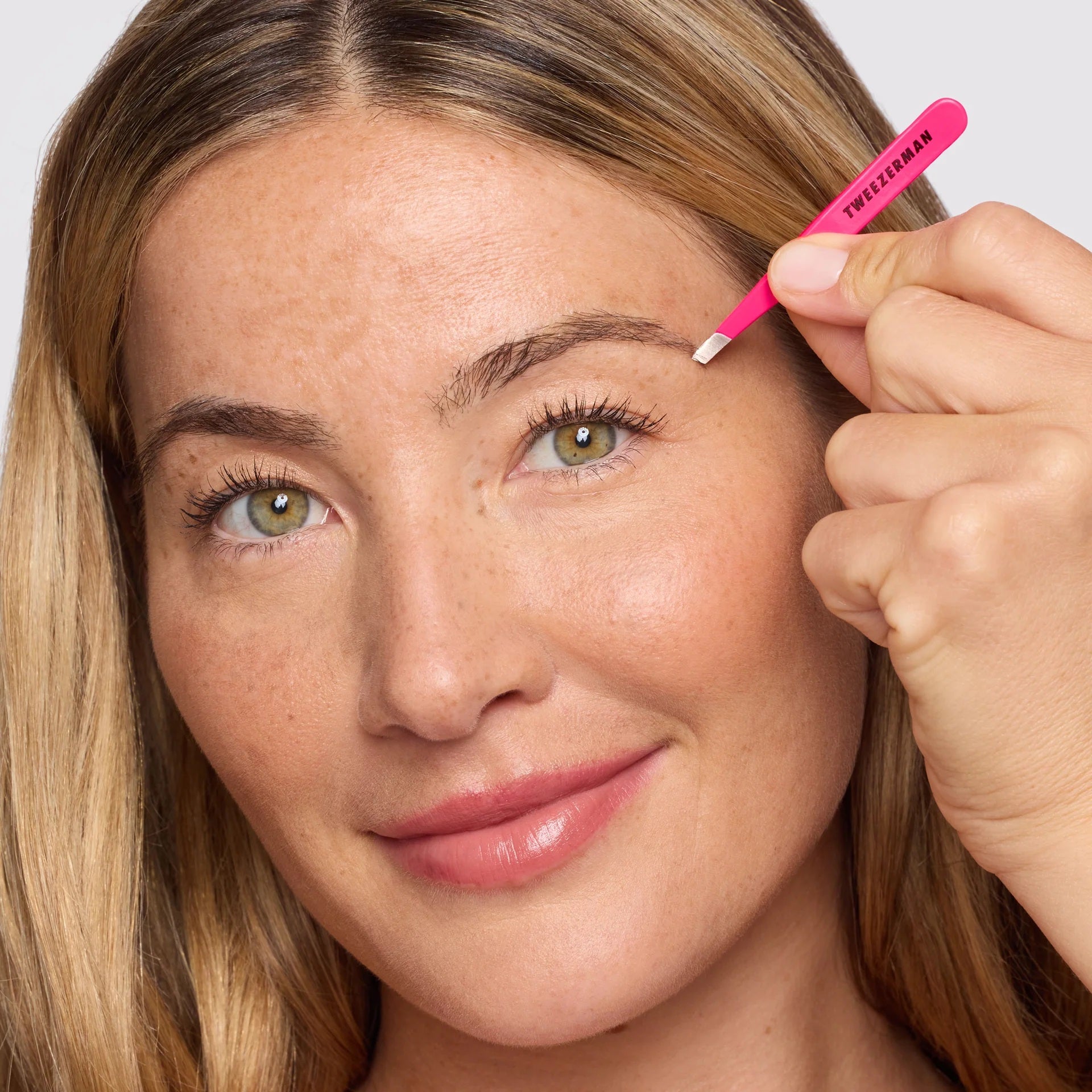 Tweezerman Mini Brow Rescue Kit Pink & Black (4077-R)