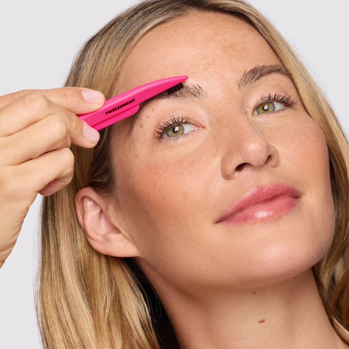Tweezerman Mini Brow Rescue Kit Pink & Black (4077-R)