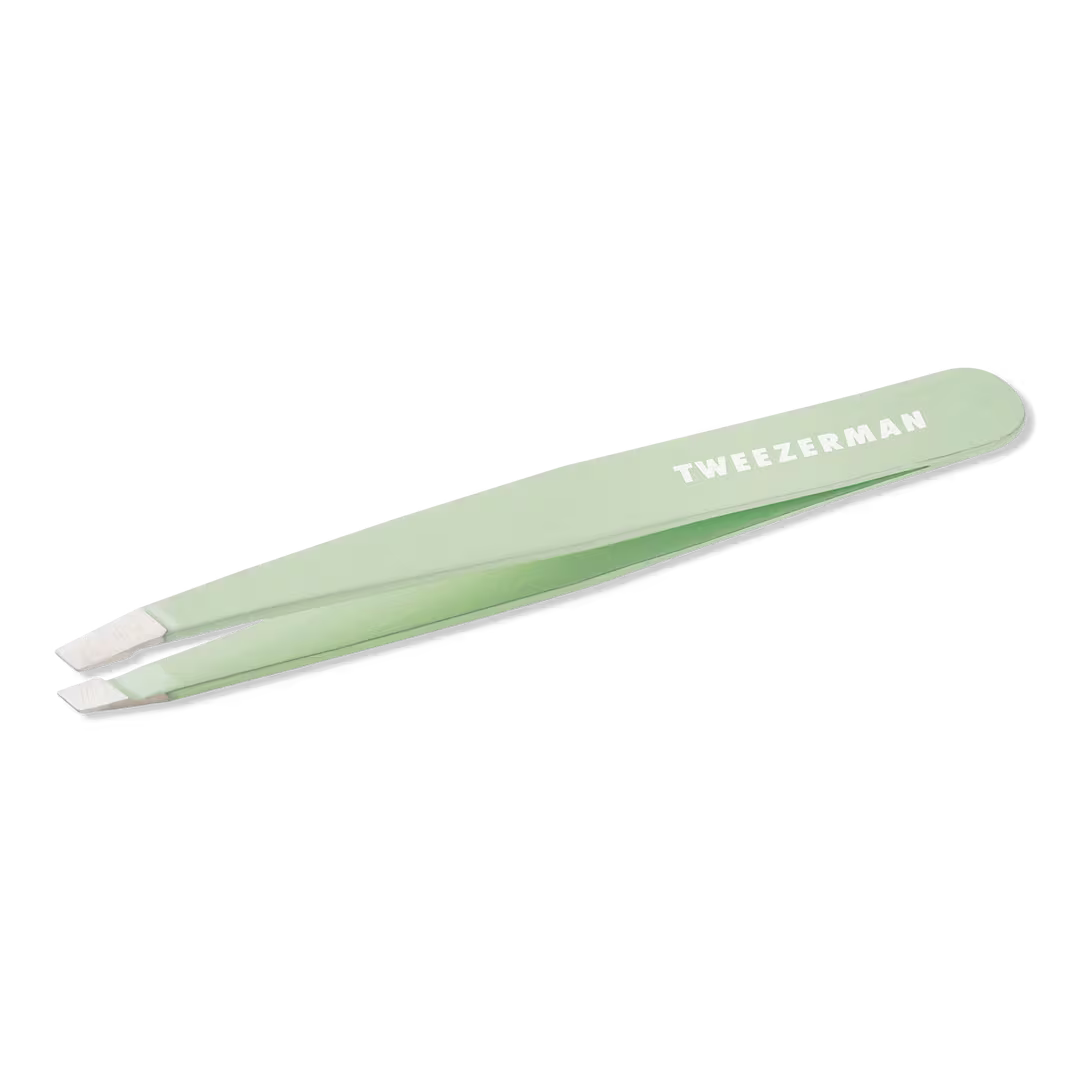 Tweezerman Micro Mini Slant Tweezer Pistachio