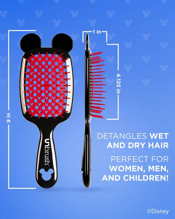 Unbrush Disney Mickey and Minnie Mouse Original Detangling Hair Brush