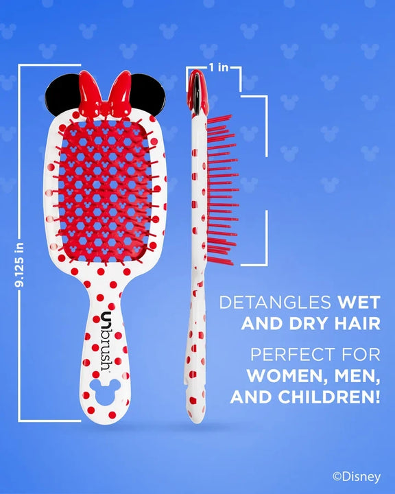 Unbrush Disney Mickey and Minnie Mouse Original Detangling Hair Brush