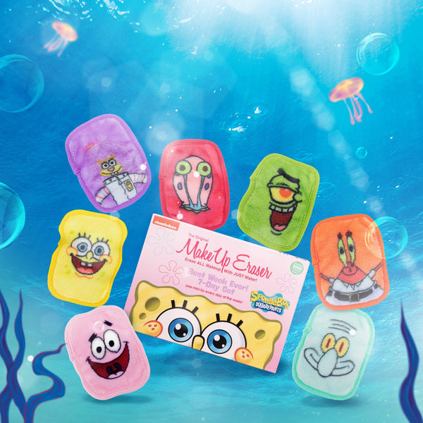 The Original Makeup Eraser SpongeBob 7-Day Set