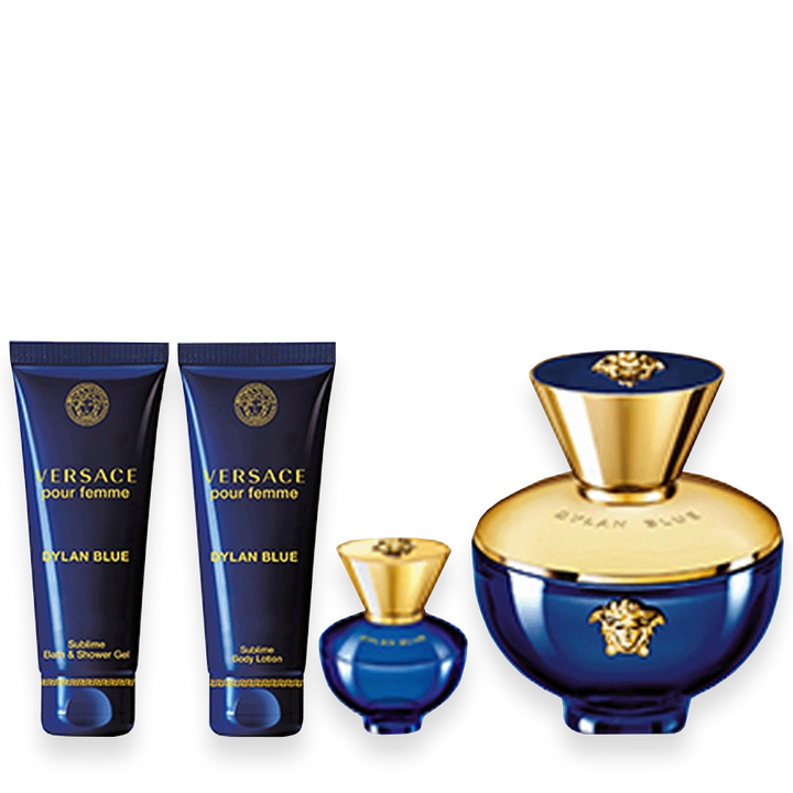 Versace Pour Femme Dylan Blue 3.4 oz. Gift Set