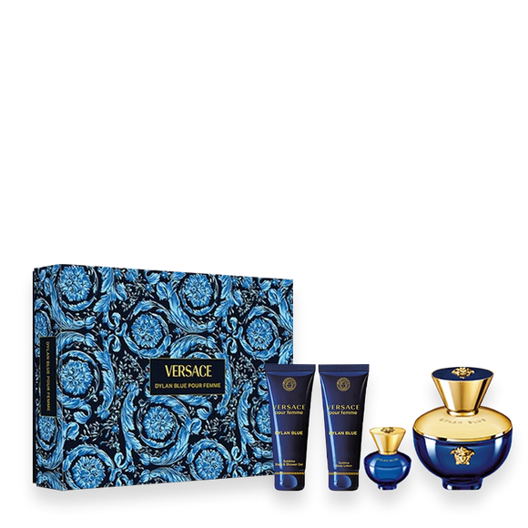 Versace Pour Femme Dylan Blue 3.4 oz. Gift Set