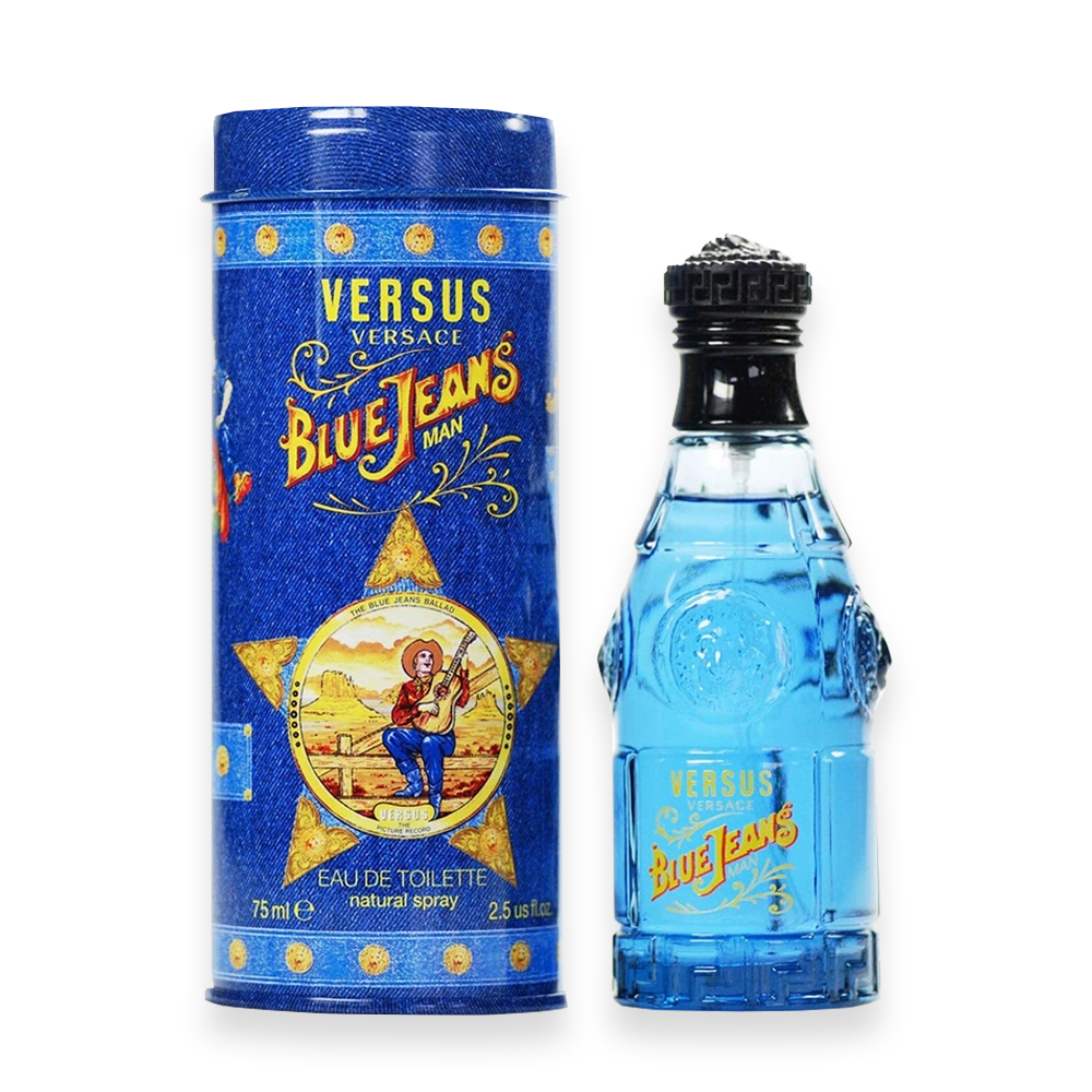 Versace Blue Jeans For Men 2.5oz