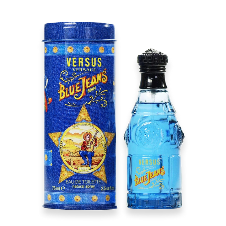 Versace Blue Jeans For Men 2.5oz