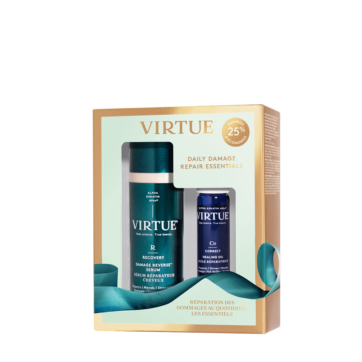 Virtue Daily Damage Repair Essentials Gift Set Duo