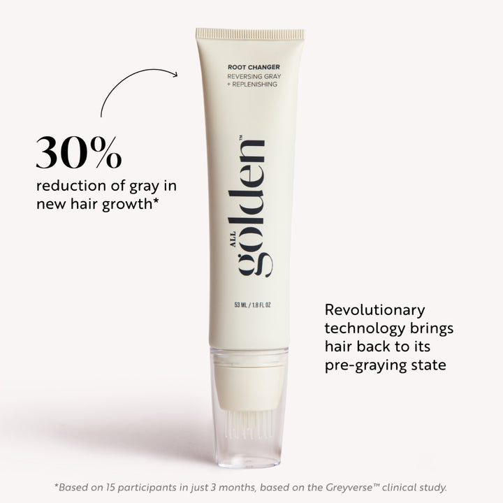 All Golden Root Changer 1.8 oz tube for reversing gray hair and replenishing hair growth