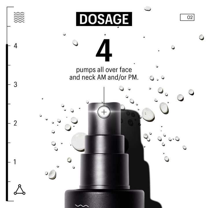 Allies of Skin Probiotics Treatment Mist close up of black spray pump with water droplets and four pump dosage text