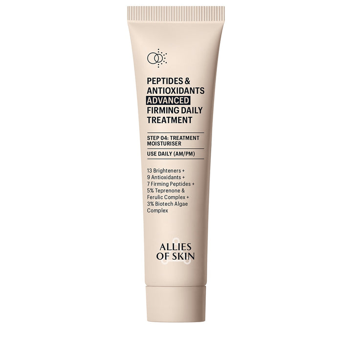 Allies of Skin Peptides and Antioxidants advanced firming daily treatment tube peptide firming moisturizer travel size