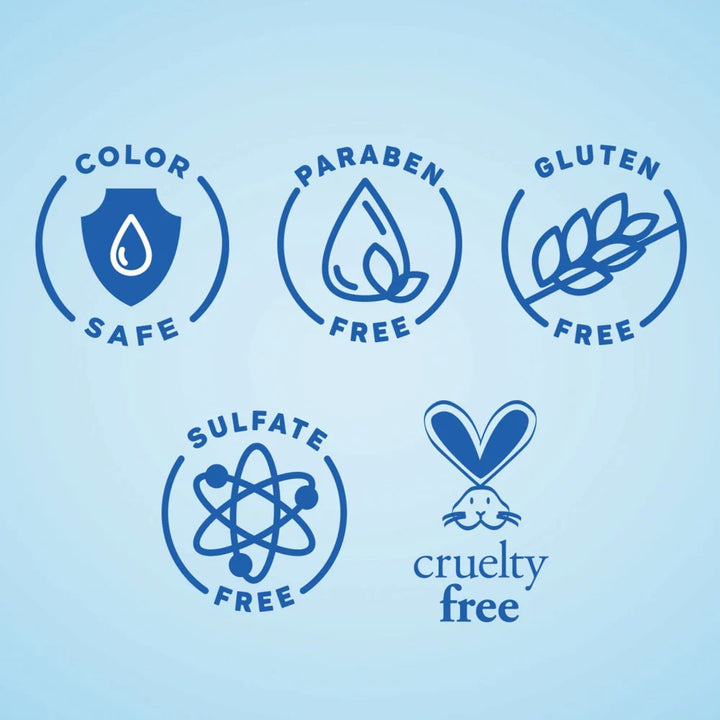 Aquage treatment for losing hair with labels for color safe, sulfate free, and cruelty free features