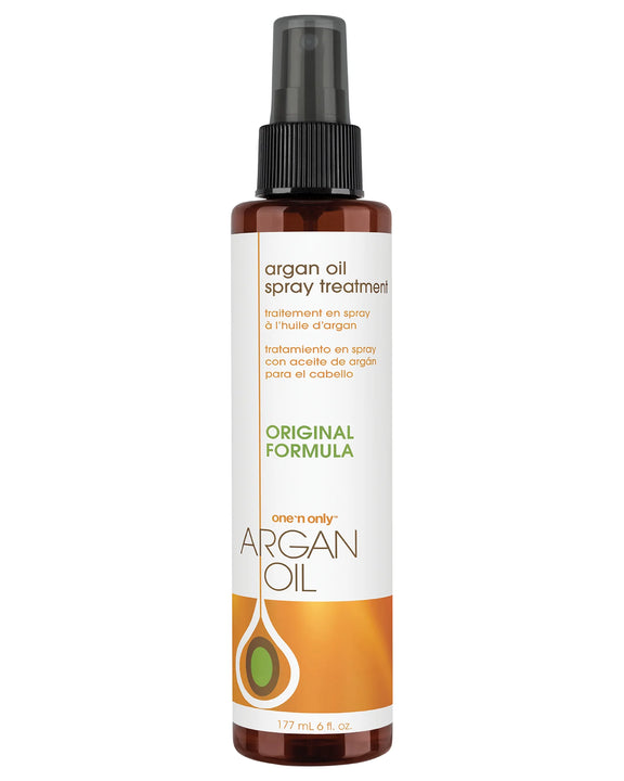 One N Only argan oil spray treatment bottle with original formula for hair care