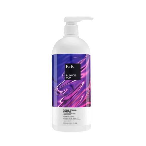Igk Blonde Pop Purple Toning Shampoo