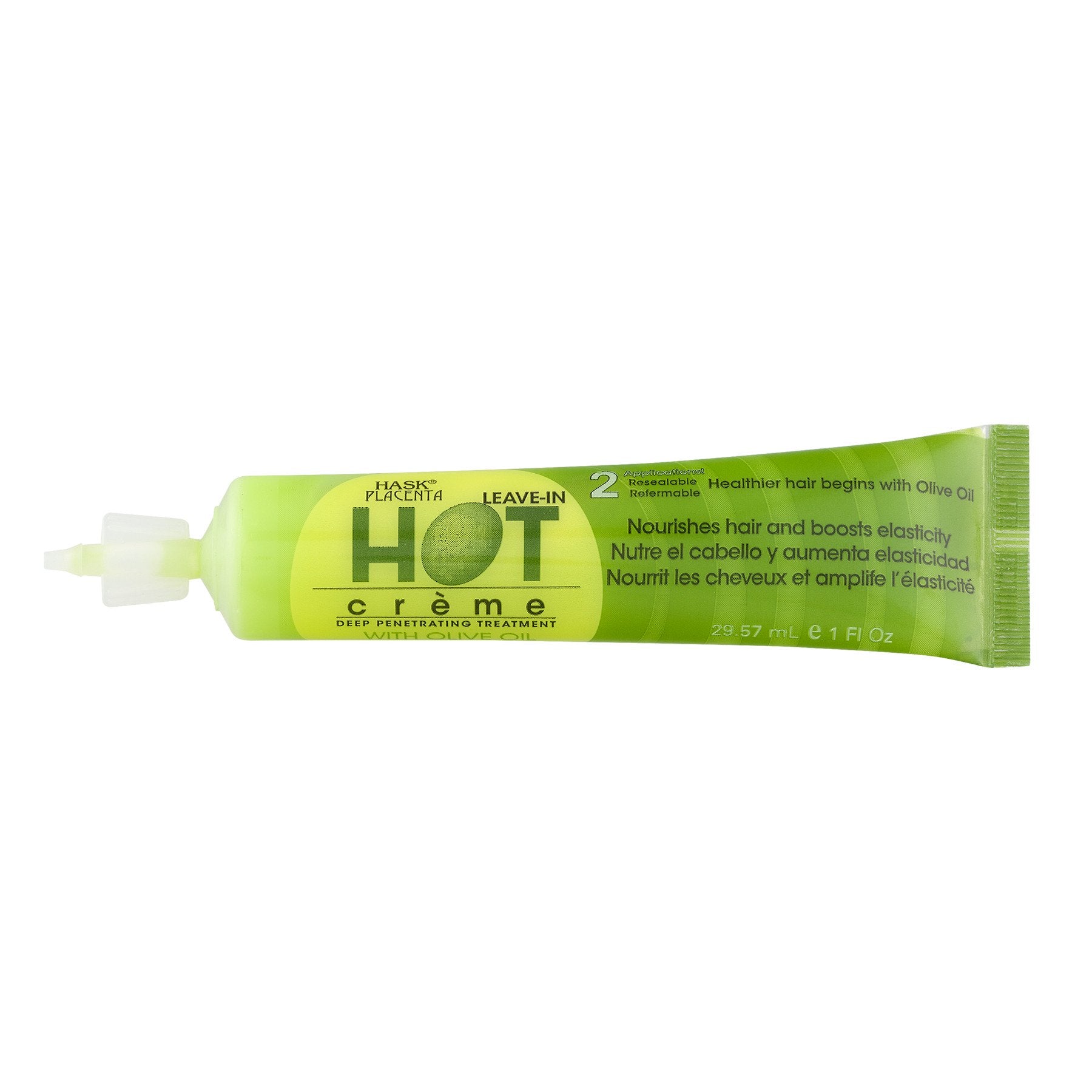 Hask Placenta Hot Cr??me with Olive Oil Tube 1oz