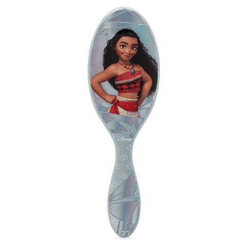 Disney 100 wet brush featuring Moana design for gentle detangling and styling hair
