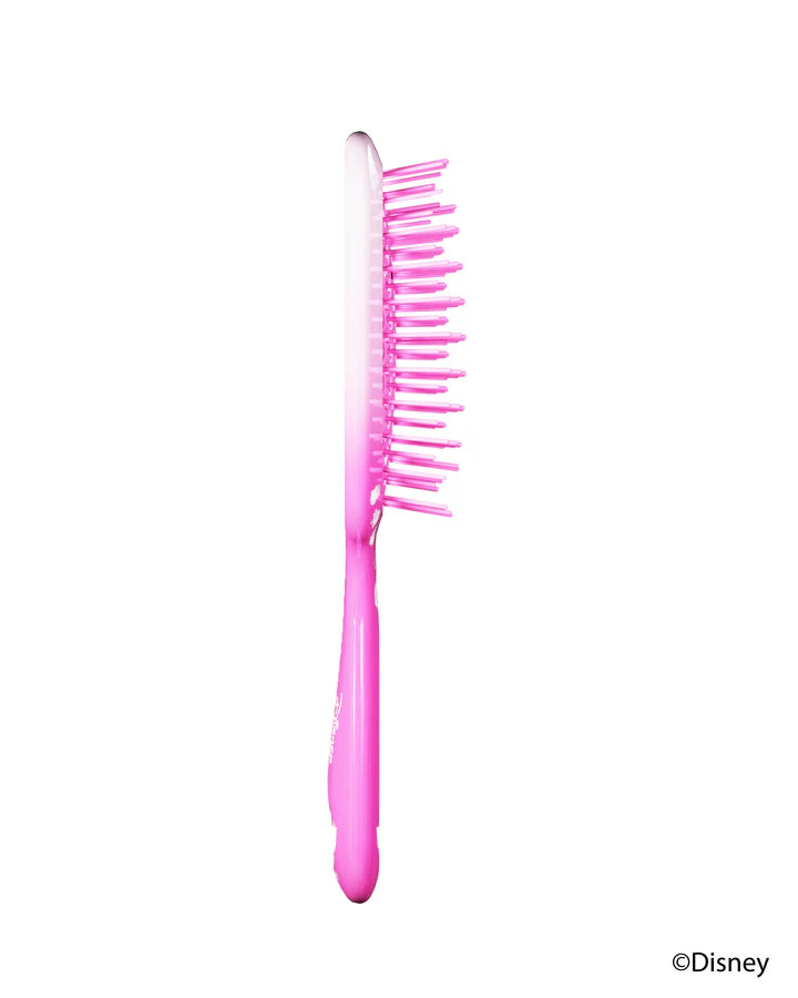 Disney Princess detangling hair brush in pink designed for easy hair detangling