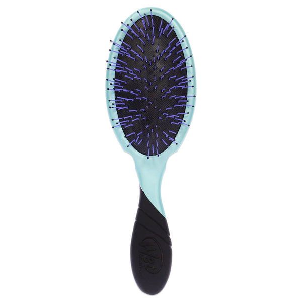 Wet Brush Pro for Thick Hair in teal with black ergonomic handle and purple bristles