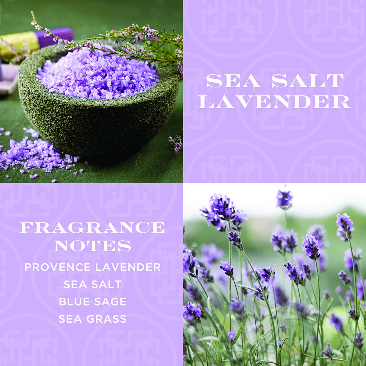 HomeWorx lavender gel hand soap sea salt lavender scent with Provence lavender and sea grass notes