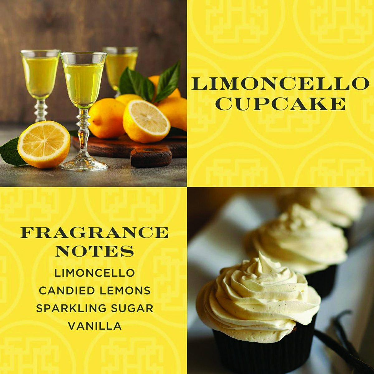 HomeWorx by Slatkin & Co. lemon cupcake hand soap scent inspired by limoncello and candied lemons