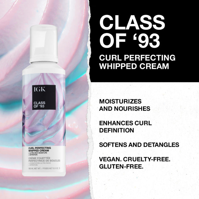 IGK Class Of 93' Curl Perfecting Whipped Cream