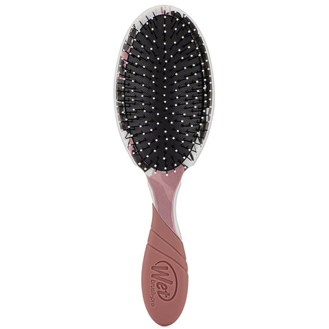 Wet Brush Inked Impressions tattoo style hair brush with cushioned black bristles and ergonomic pink handle