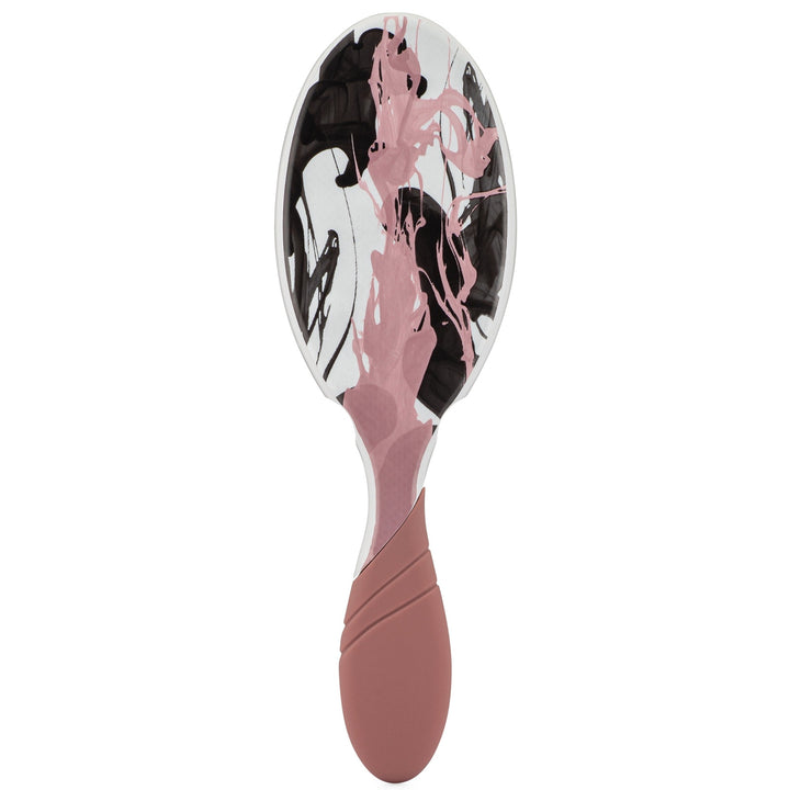 Wet Brush Inked Impressions tattoo style hair brush with pink and black artistic design and ergonomic handle