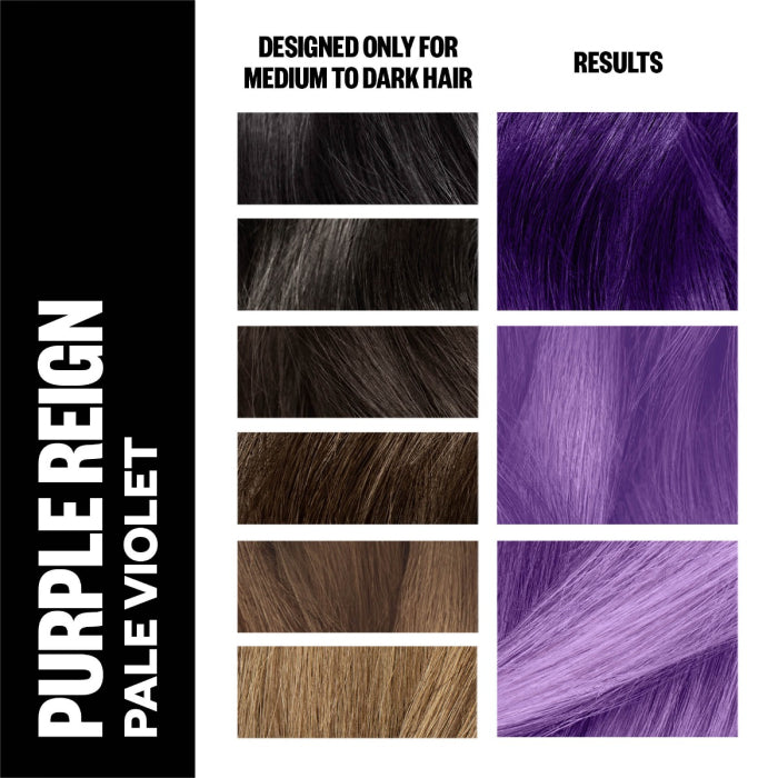 Igk Color Bright Purple Reign One Step Bleach & Color Kit (Pale Violet)