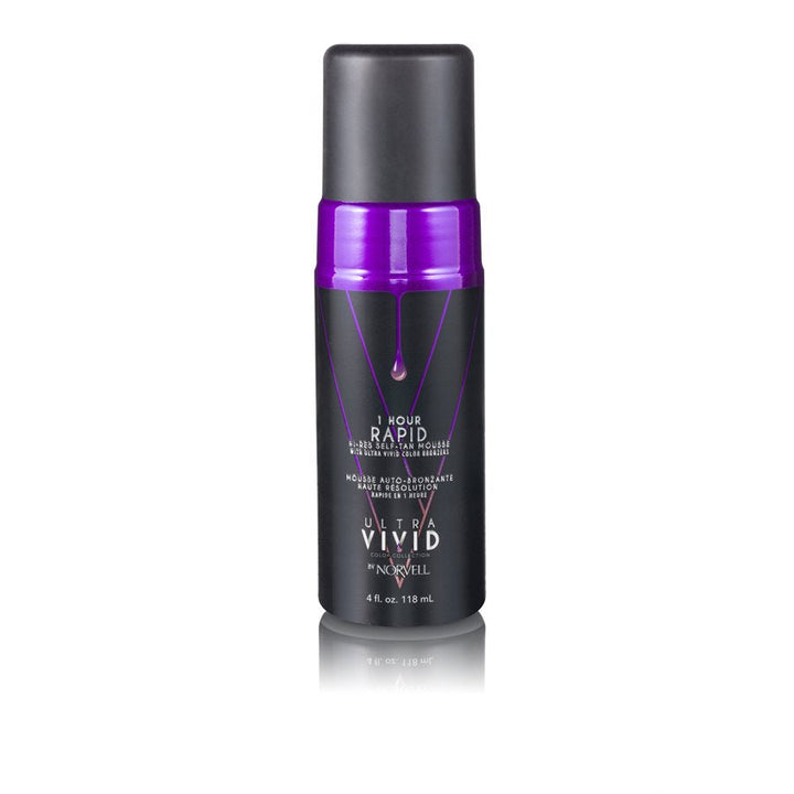Norvell Ultra Vivid 1 Hour Rapid Self-Tanning Mousse for a Fast, Natural Tan