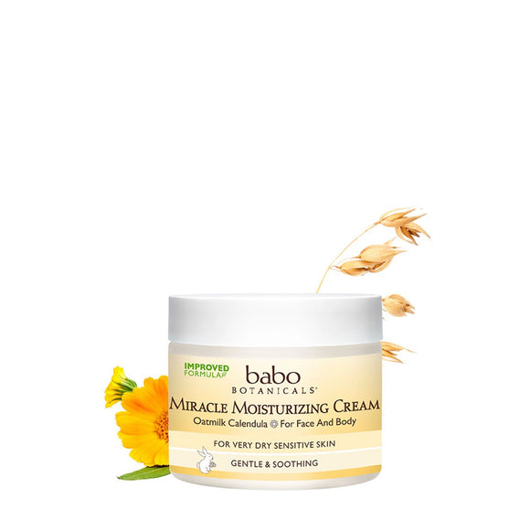 Babo Botanicals Miracle Moisturizing Cream 2.0oz