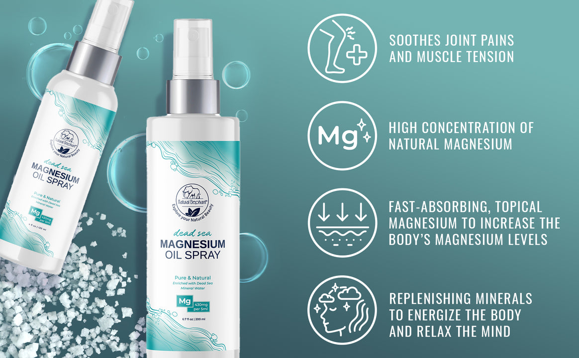 Natural Elephant Dead Sea Magnesium Oil Spray