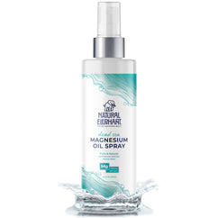 Natural Elephant Dead Sea magnesium oil spray bottle highlighting Dead Sea magnesium oil benefits