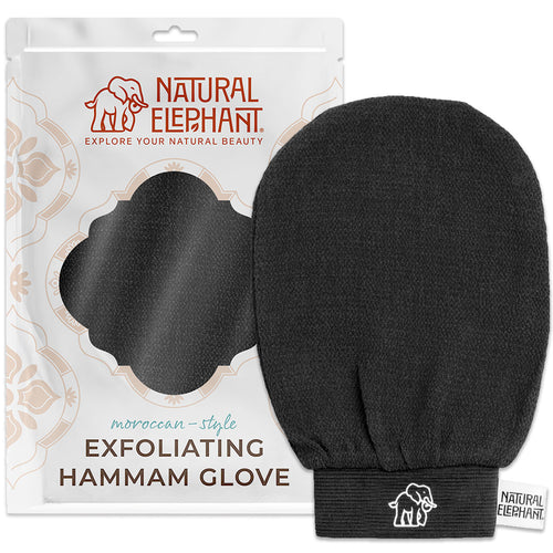 Natural Elephant Moroccan Hammam Glove natural exfoliating glove for deep skin cleansing and smooth texture
