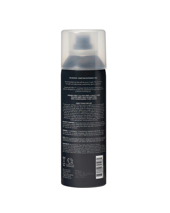 Norvell Venetian self tanning mist in a spray bottle for a natural bronze glow