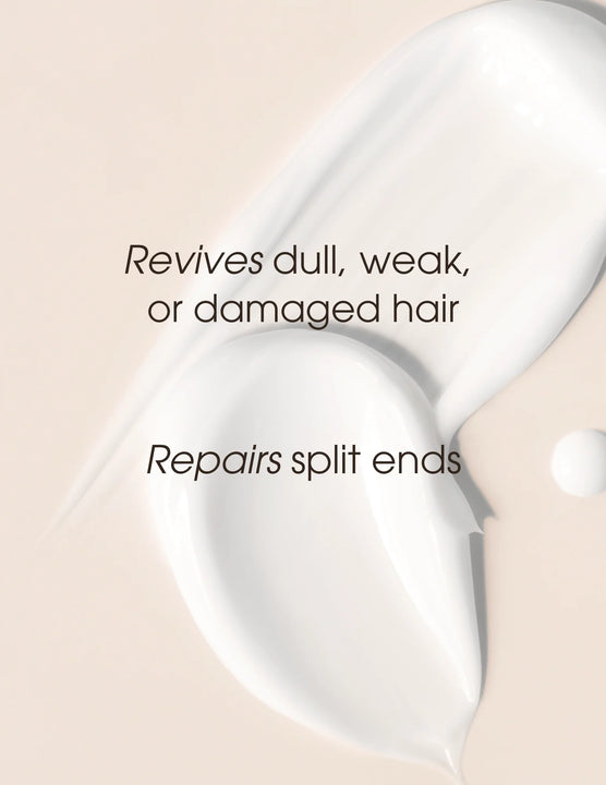 One N Only moisture repair conditioner creamy white texture repairing split ends and reviving damaged hair