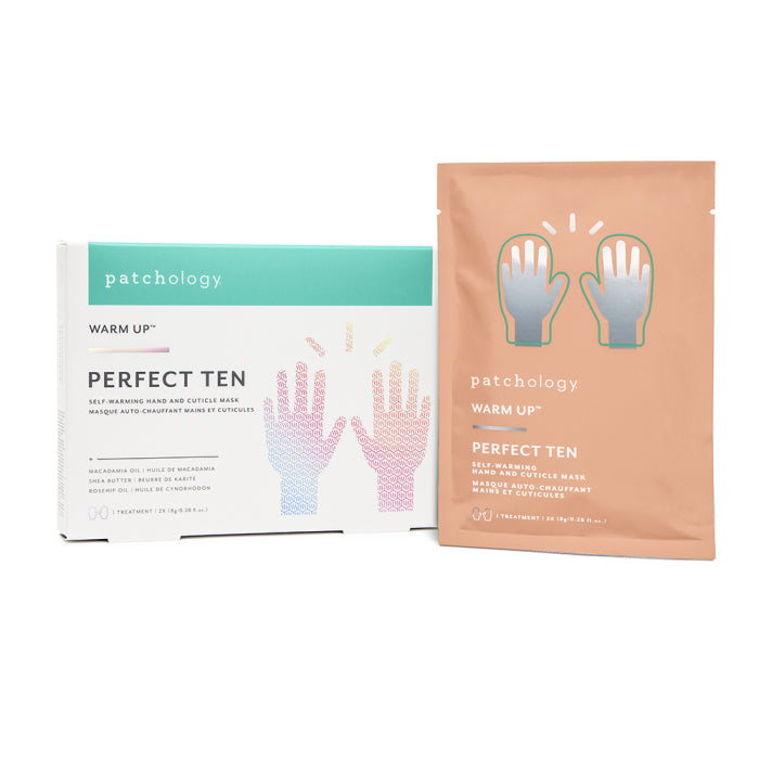 Patchology Warm Up Perfect Ten Self-Warming Hand And Cuticle Mask (1 Treatment)