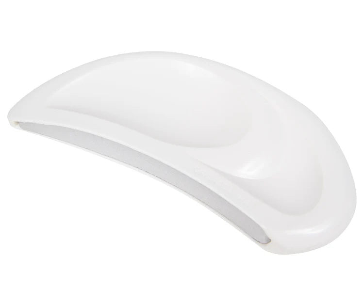 Seki Edge White File Nail with a Curved Design for Easy Nail Shaping and Smoothing