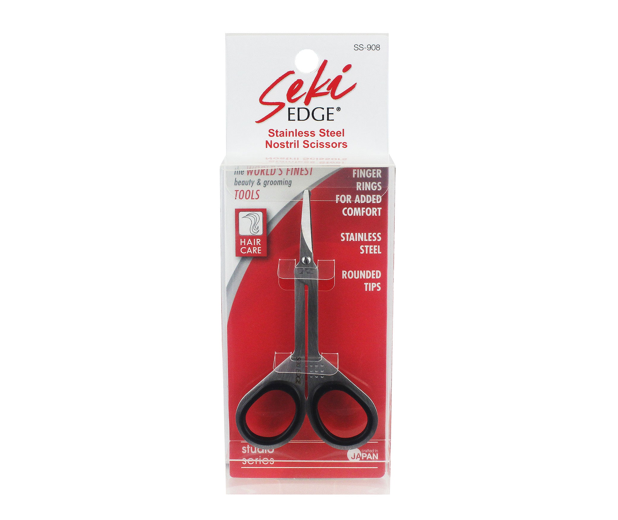 Seki Edge Stainless Steel Nostril Scissors SS-908 for Precision ...