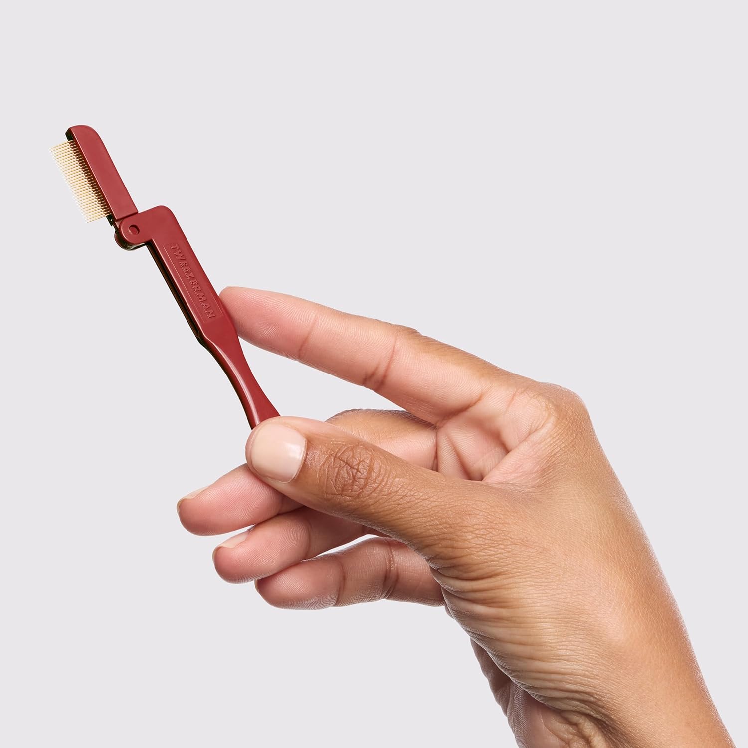 Tweezerman lash curler set with ergonomic design for easy and precise curling of lashes