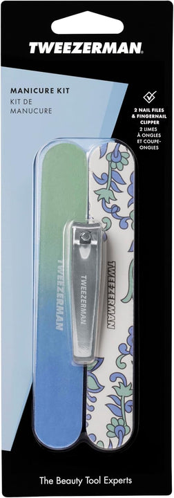 Tweezerman Manicure Kit with Nail Clippers and Files, ideal products for nail care