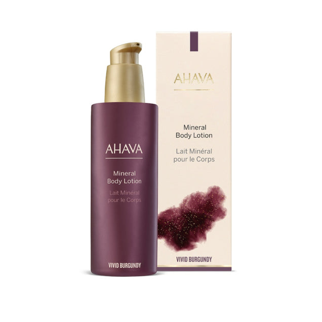 Ahava Mineral Body Lotion - Vivid Burgundy 8.5oz