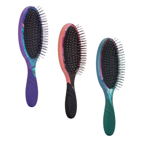 Wet Brush Trio Set featuring the best brush for wet hair in vibrant colors for effortless detangling