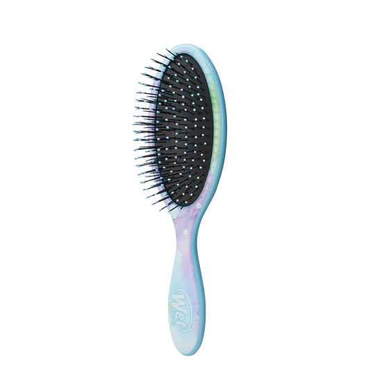 Wet Brush colorwash speed dry set hairbrush with pastel tie-dye handle and soft bristles