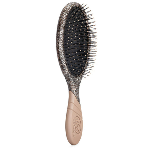 Wet Brush Crushed Jewels Detangler with glitter handle and flexible bristles for gentle hair detangling